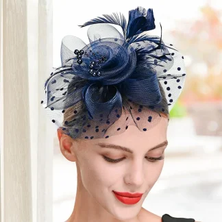 Blue Fascinators